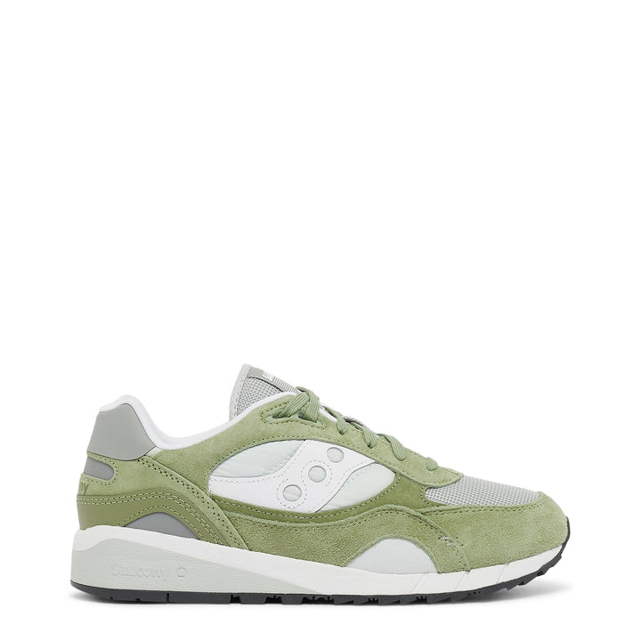 Saucony unisex green grey low top suede Sneakers