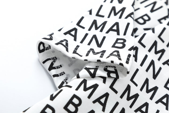 BALMAIN Logo Print T-shirt