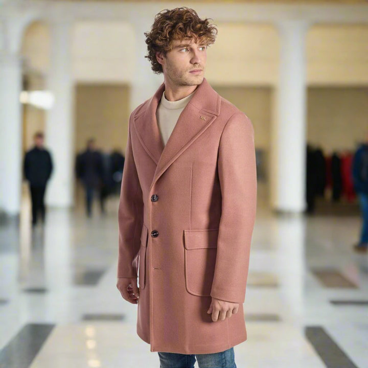 Roberto Pepe single breasted pink Luxury Coats