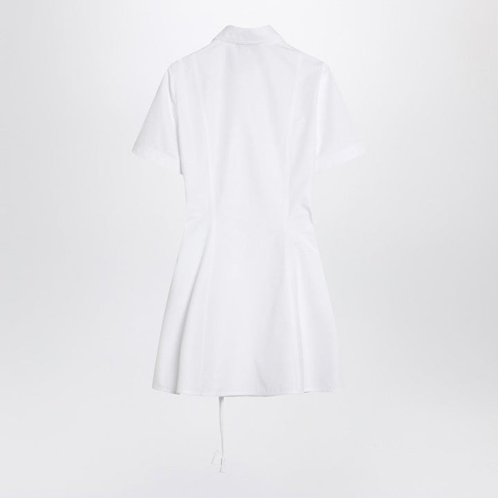 Gucci White Shirt Dress In Cotton Women