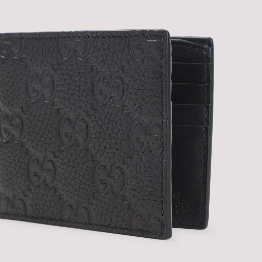 GUCCI Imprint Mini Bi-Fold Wallet