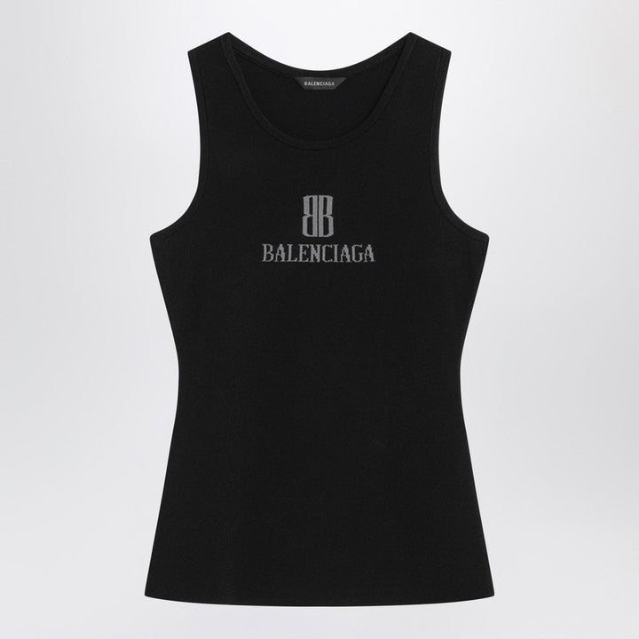 Balenciaga Black Nano Bb Tank Top Women