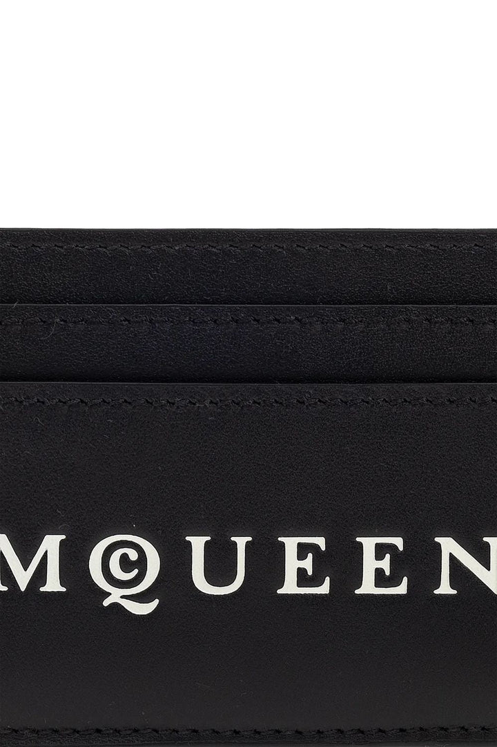 ALEXANDER MCQUEEN Mini Card Case with Logo Print