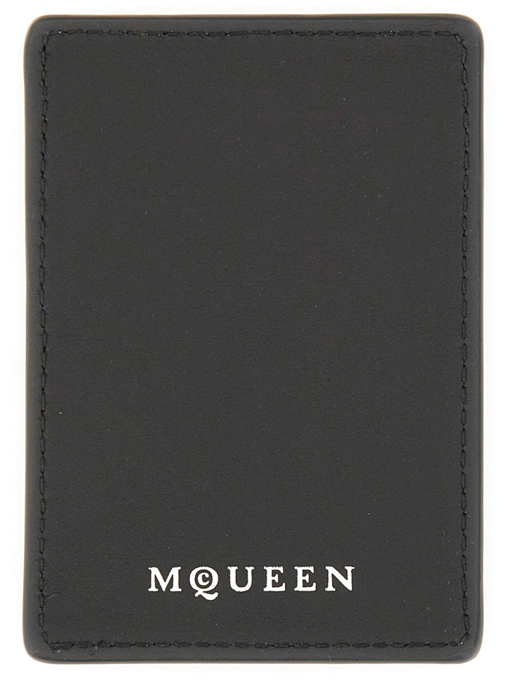 ALEXANDER MCQUEEN Mini Leather Wallet for Men