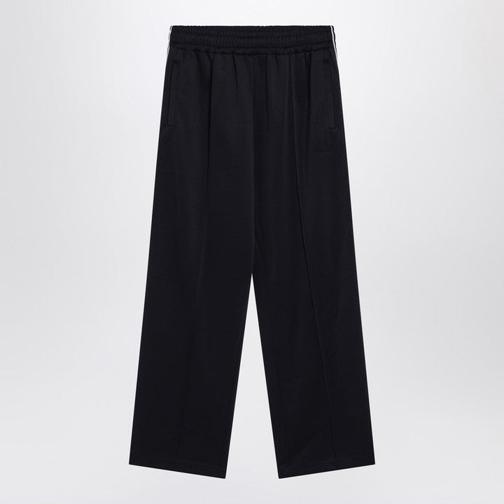 Gucci Navy Blue Pants In Technical Jersey Men