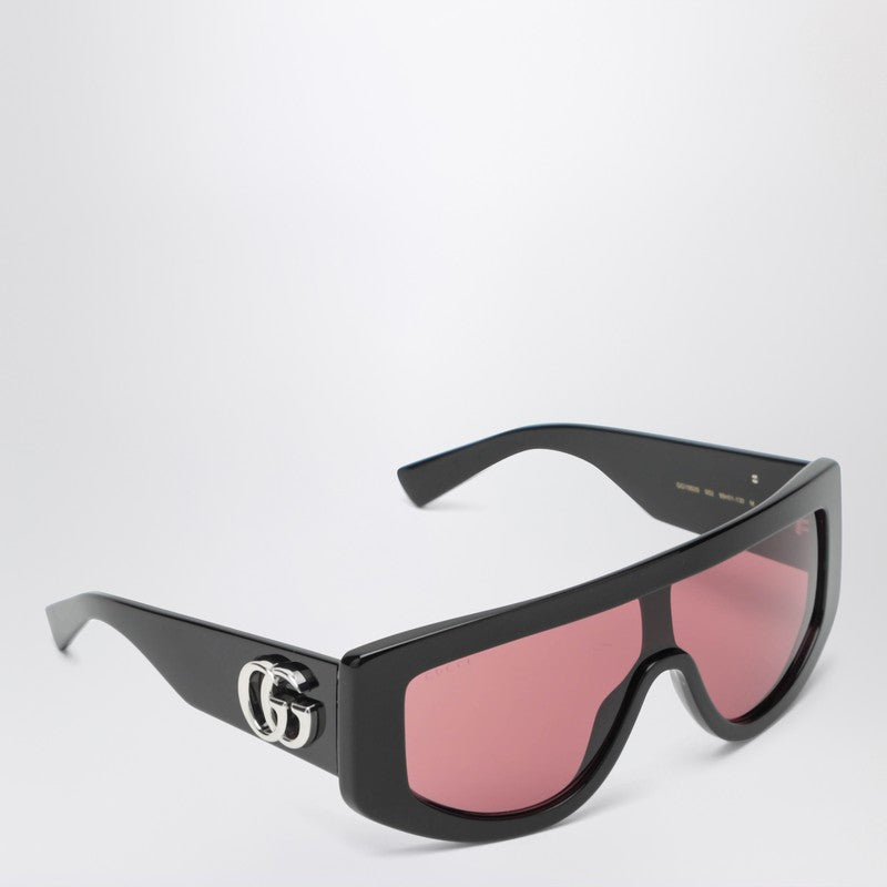 Gucci Black Rectangular Sunglasses Women