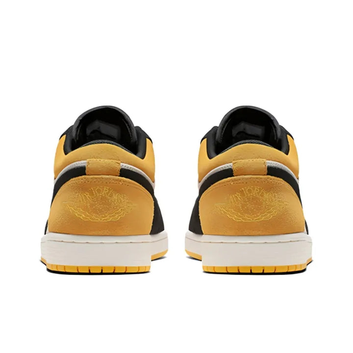 Air Jordan 1 Low Sail University Gold Black