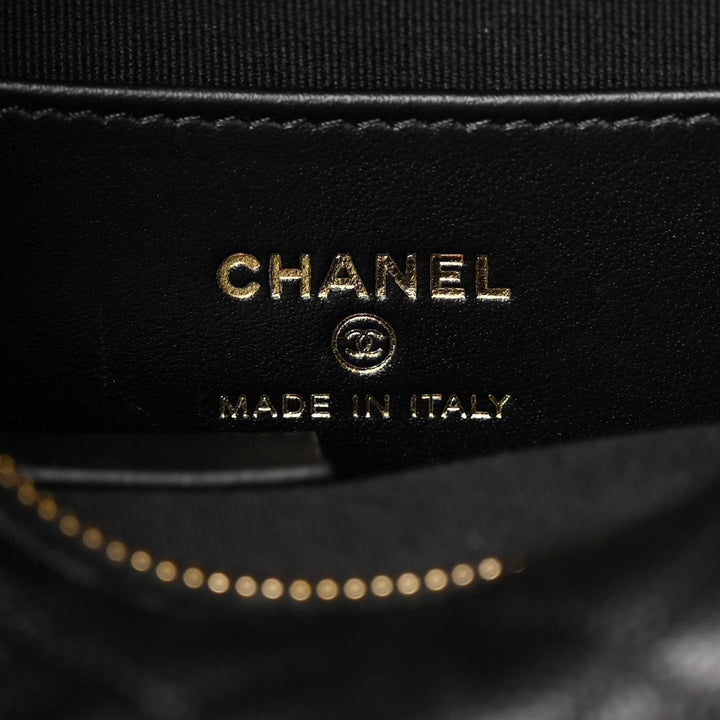 Chanel  Caviar Quilted Polly Pocket Pouch Hobo