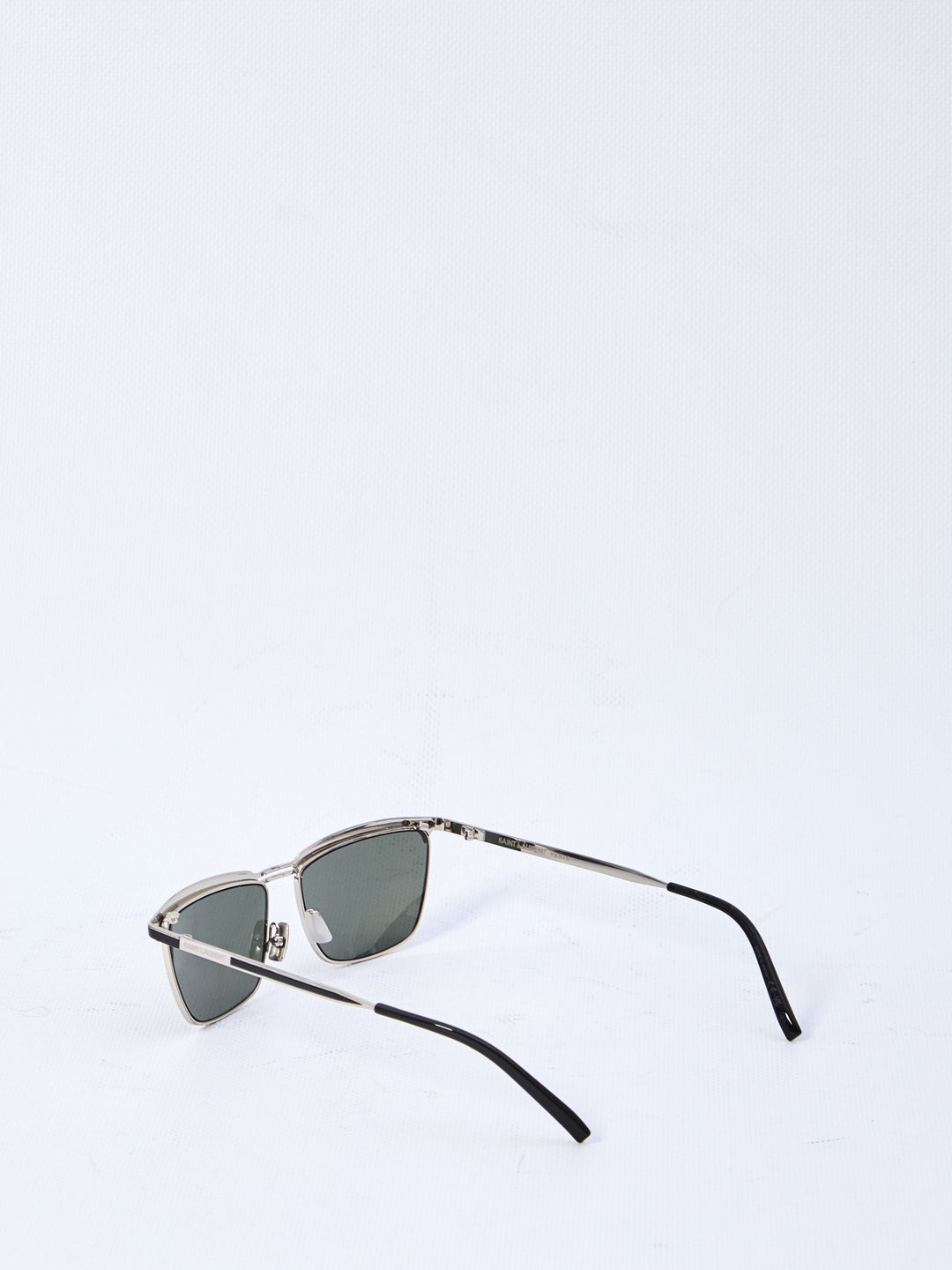 SAINT LAURENT Squared Metal Sunglasses