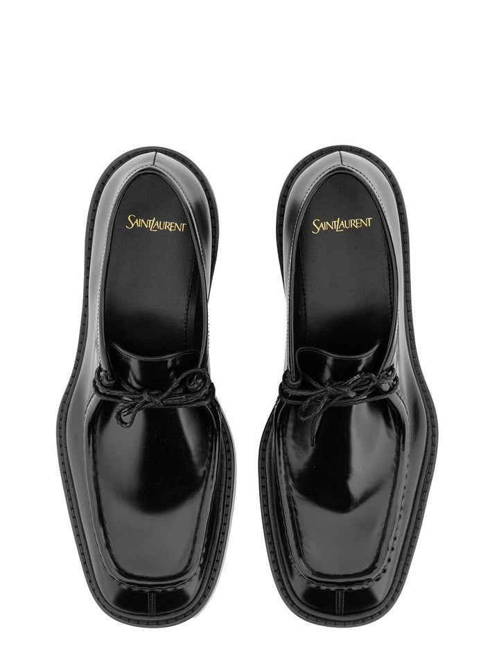 SAINT LAURENT Harvey Derby Dress Loafers for Men - FW25