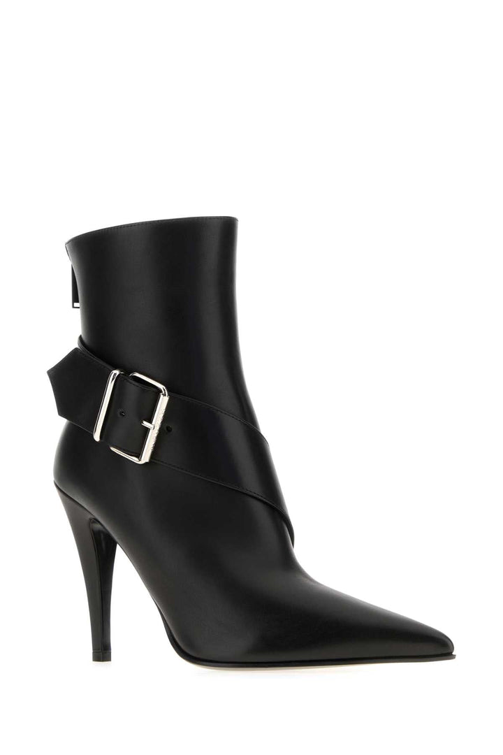ALEXANDER MCQUEEN Heron Buckle Boots for Women