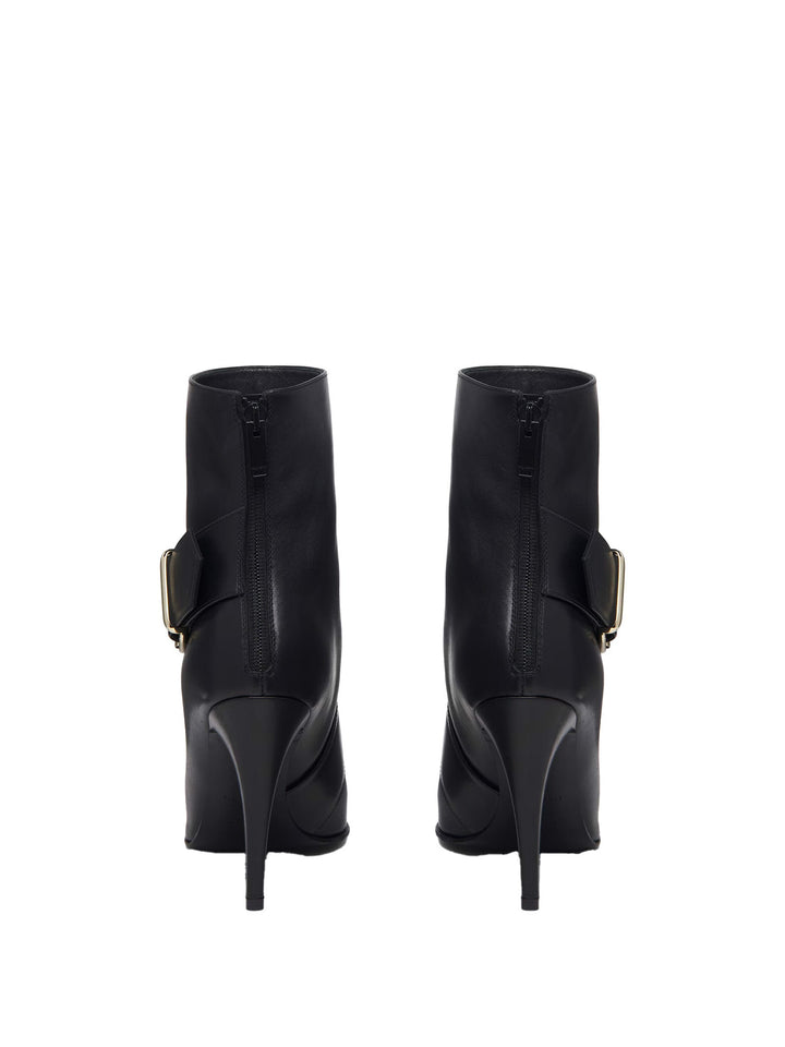 ALEXANDER MCQUEEN Heron Buckle Boots for Women