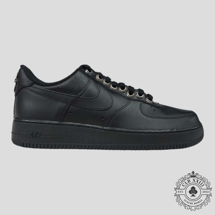 Chrome Hearts Nike Air Force 1 Low in Black