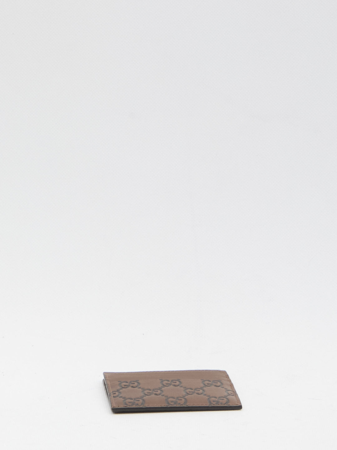 GUCCI Mini Emblem Card Holder with Six Slots
