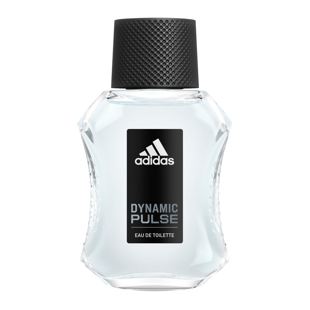 adidas Dynamic Pulse Eau de Toilette 1.7 fl oz (Pack of 1) Notes of Mint Apple and Wood Mens Fragrance Long Lasting Sporty Fragrance Travel Size