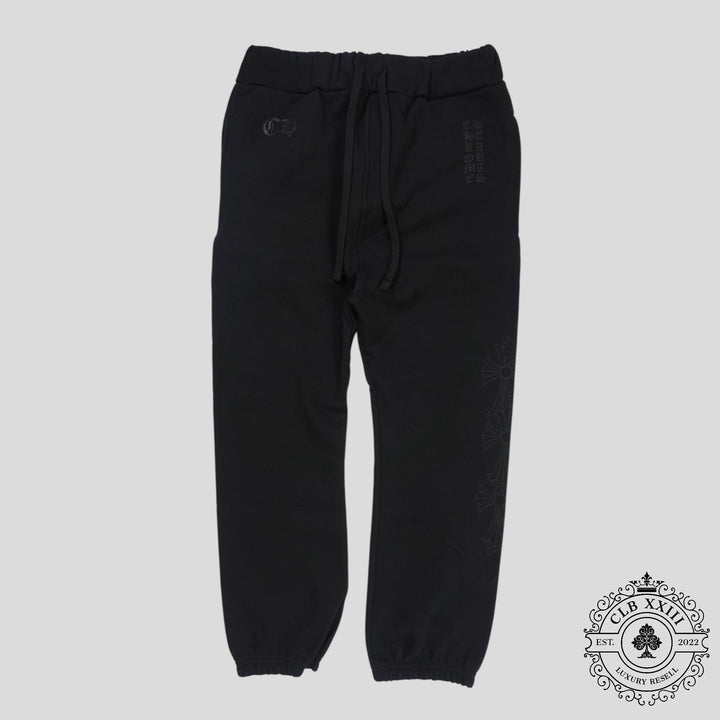 Chrome Hearts Triple Black Miami Exclusive Sweatpants