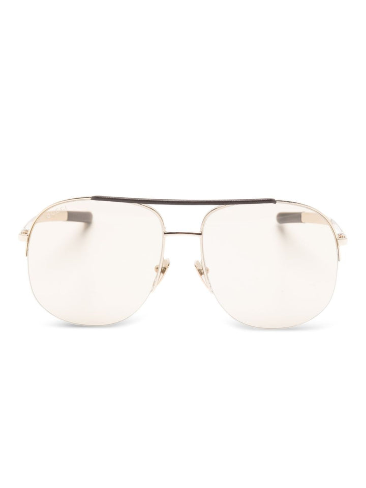 GUCCI Sleek Pilot Frame Sunglasses for Women