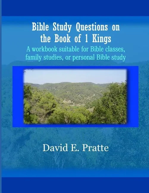 Bible Study Questions on the Book of 1 Kings: A workbook suitable for Bible classes, family studies, or personal Bible study - Paperback
