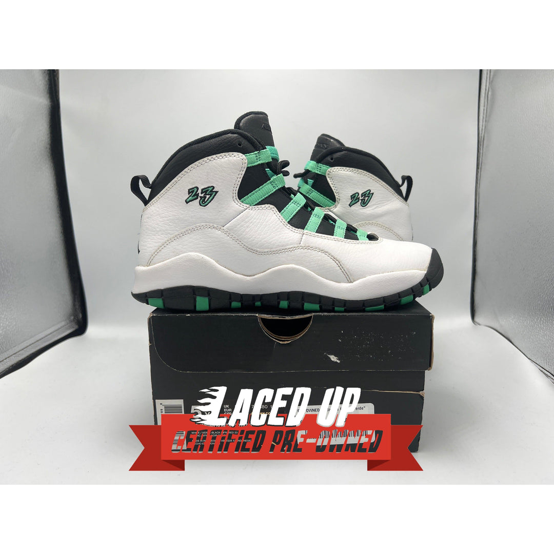 PRE OWNED Jordan 10 Retro "Verde" (GS)