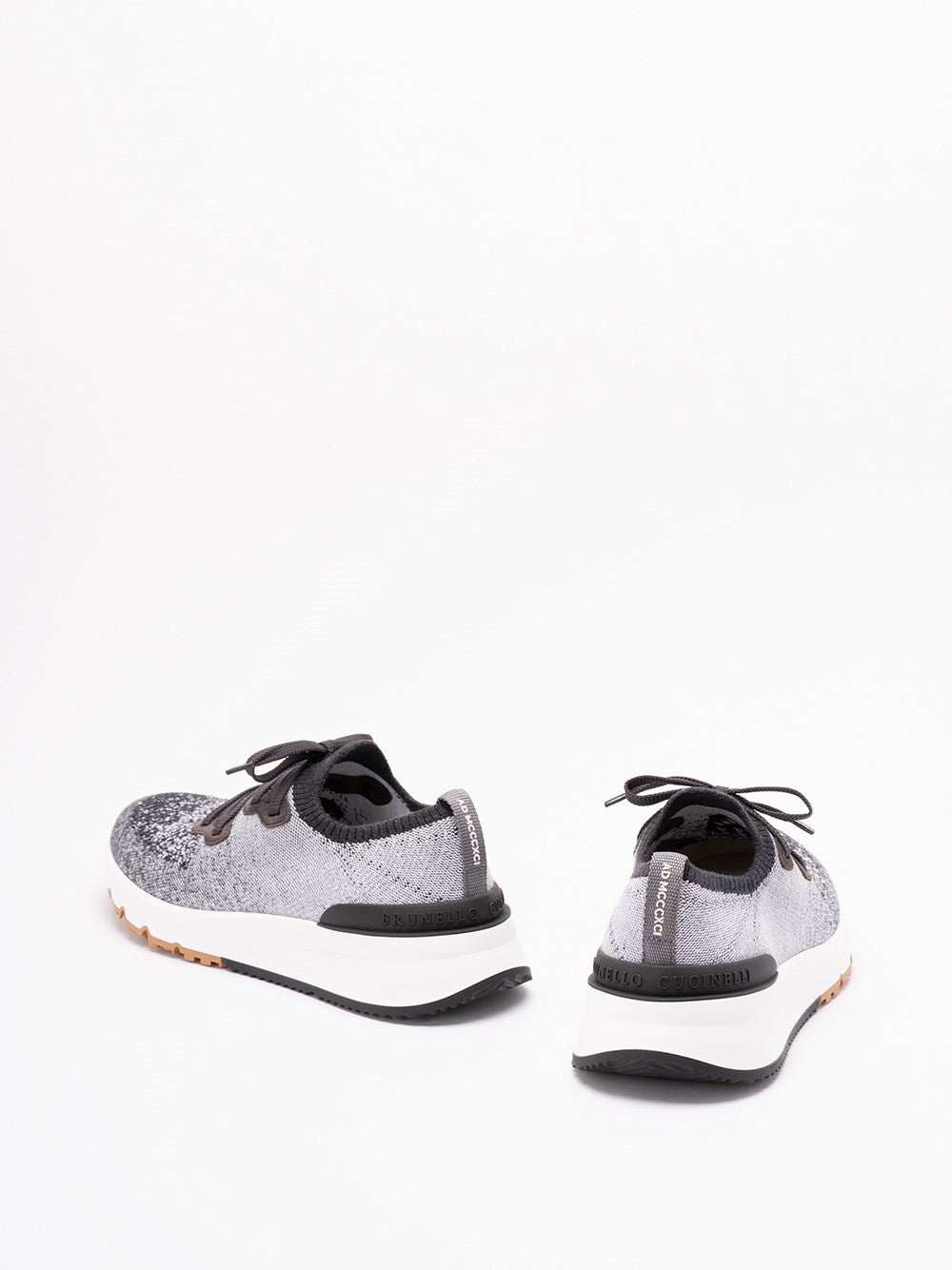Brunello Cucinelli Men Knit Sneakers