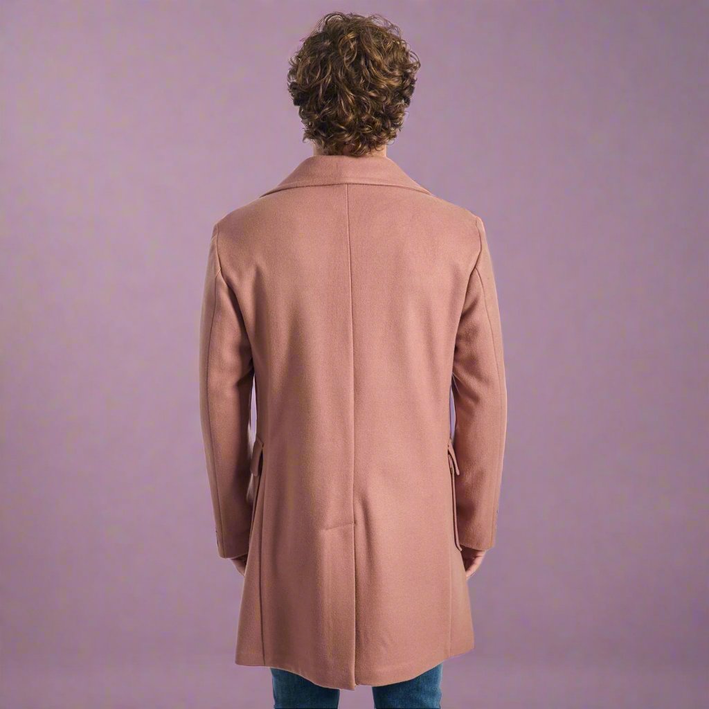 Roberto Pepe single breasted pink Luxury Coats