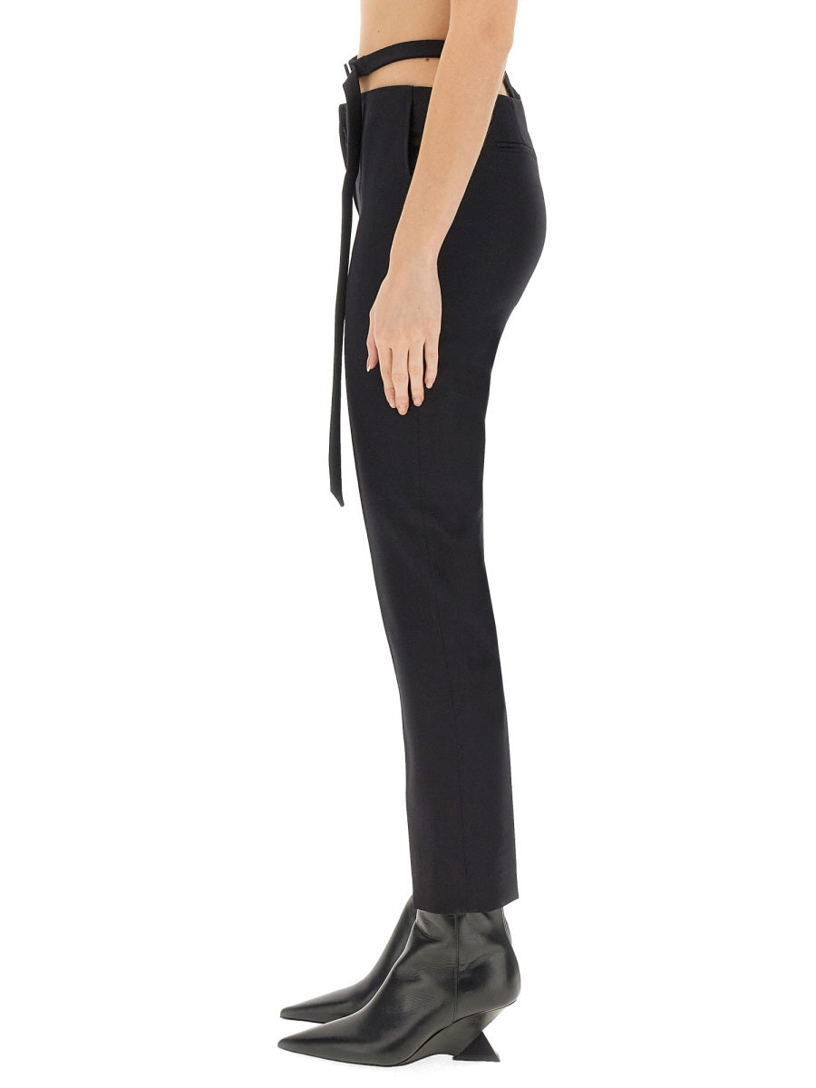 The Attico Women Cut Out Pants