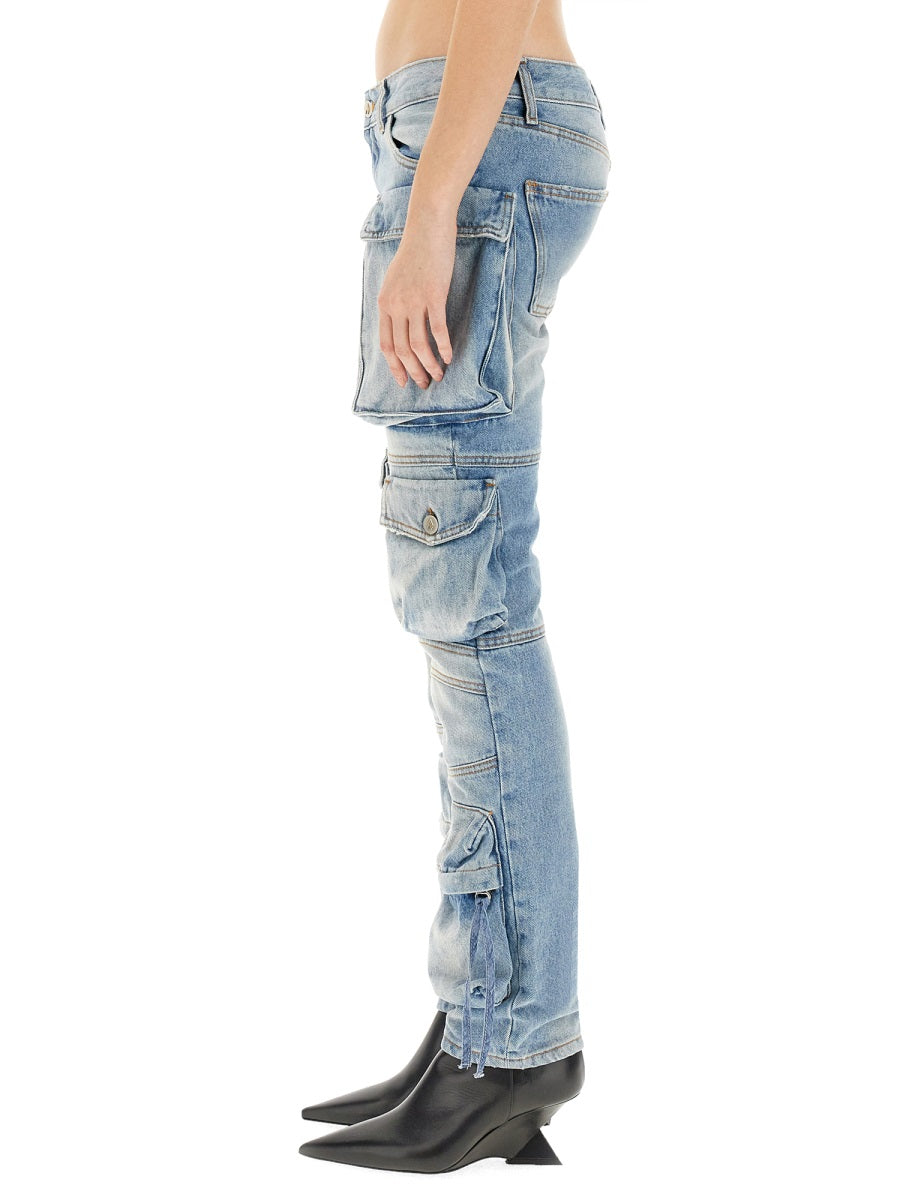 The Attico Women Cargo Jeans
