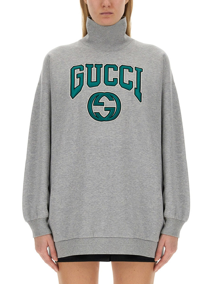 Gucci Women Sweatshirt With Embroidery