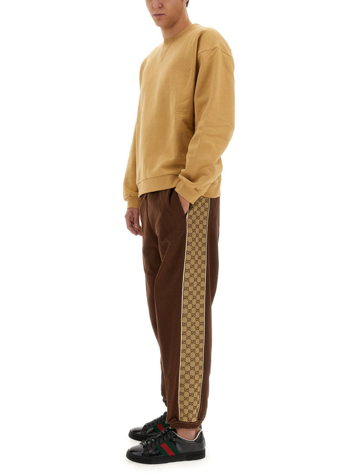 Gucci Men Sweatshirt With Web Ribbon