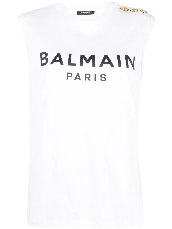 Balmain Women Printed Tank Top