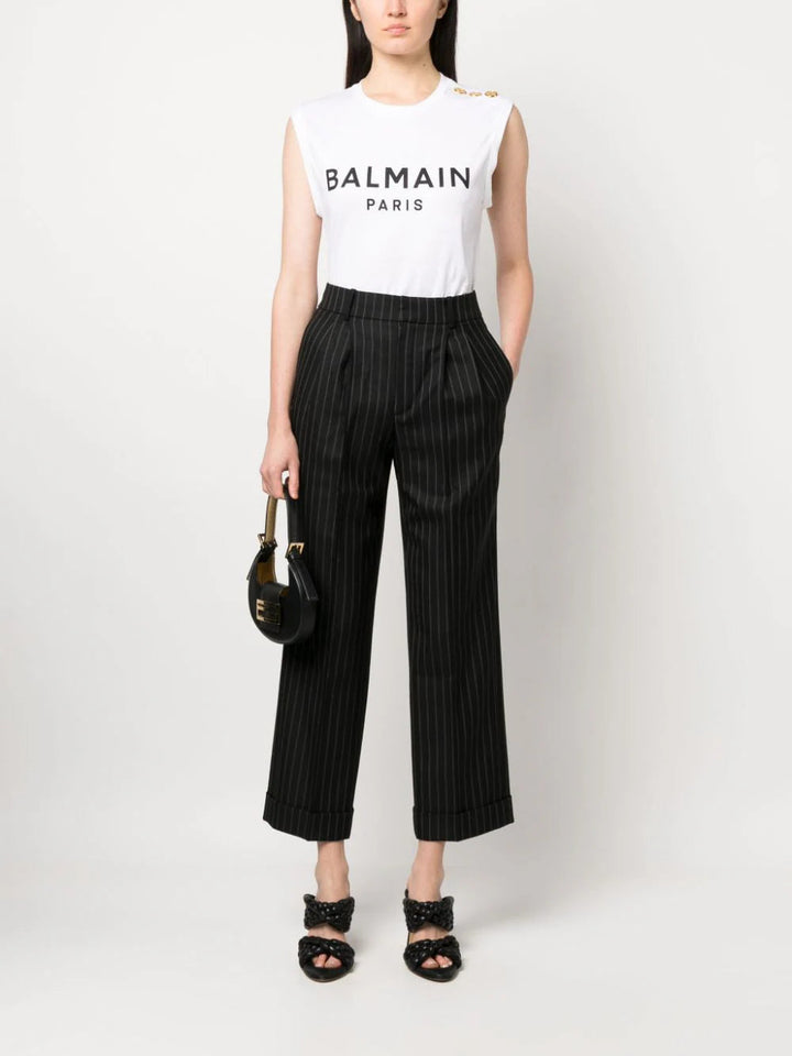 Balmain Women Printed Tank Top