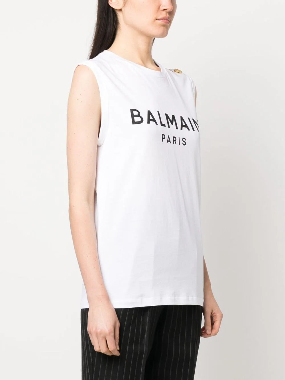 Balmain Women Printed Tank Top