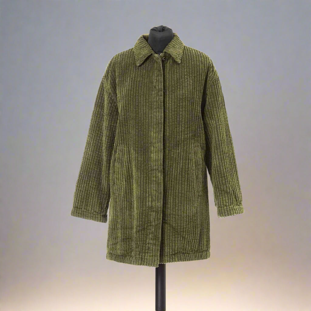 Jacob Cohen women's green corduroy  Coats