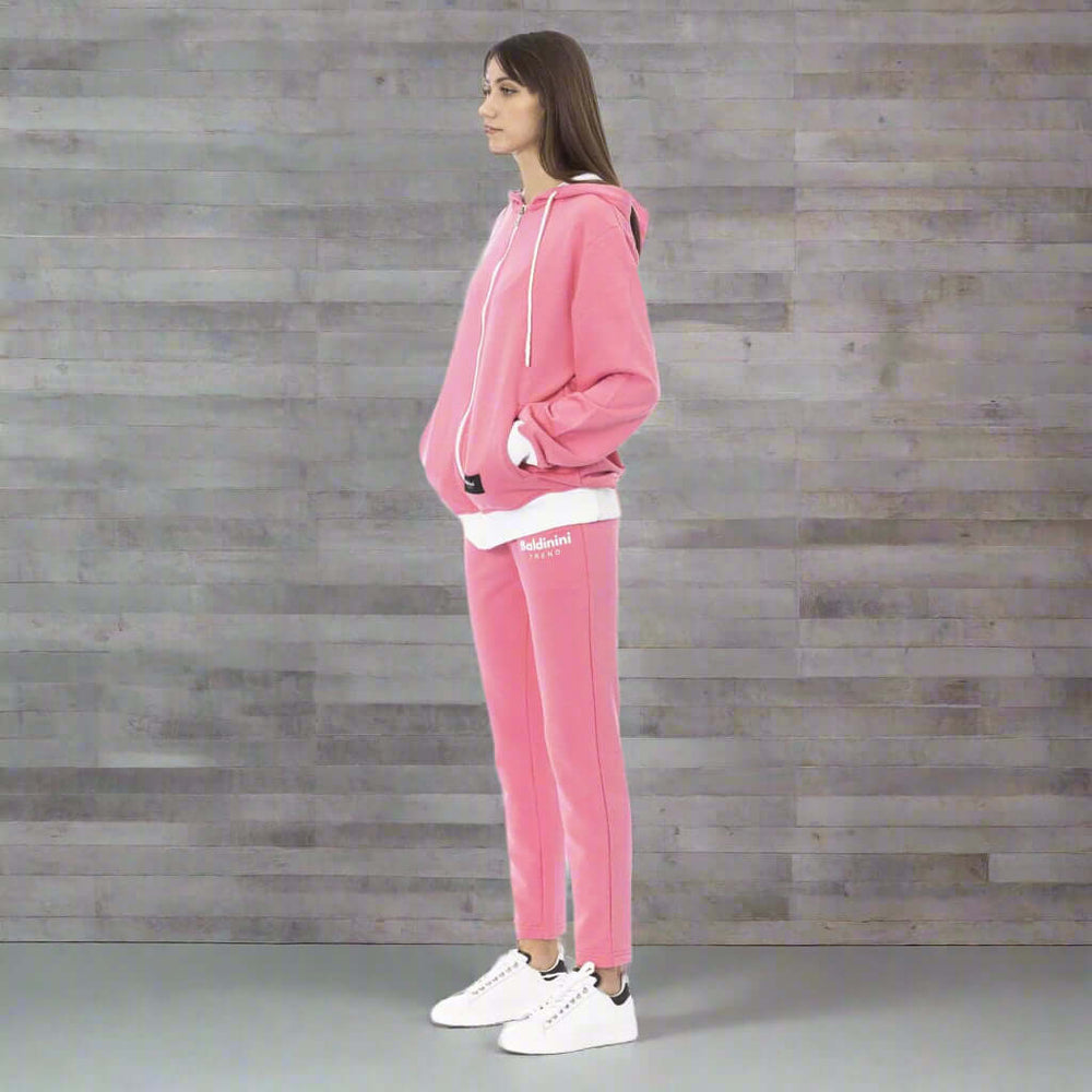 Colorful comfortable luxury Italian designed track suits with logo
