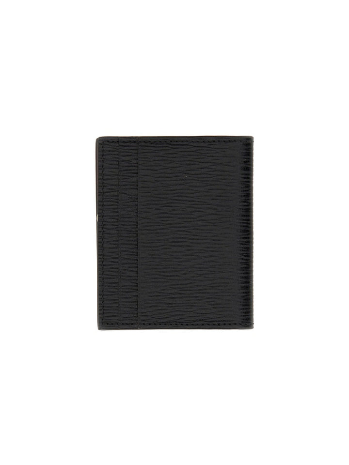 Ferragamo Men Portacarte In Pelle