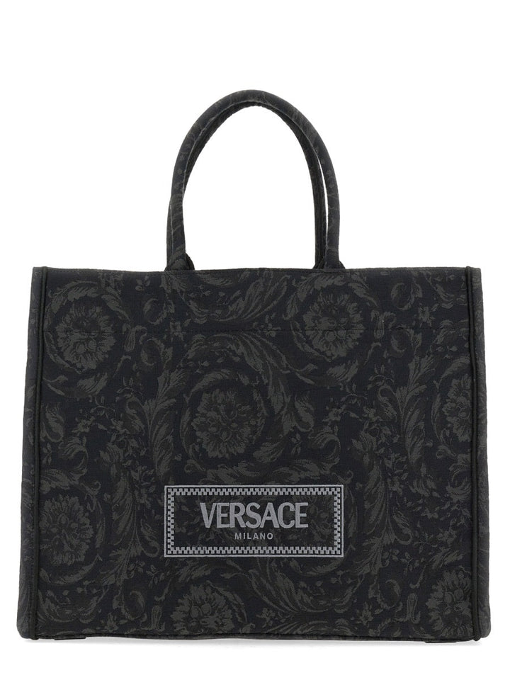 Versace Men Large Shopper Bag "Athena Baroque"
