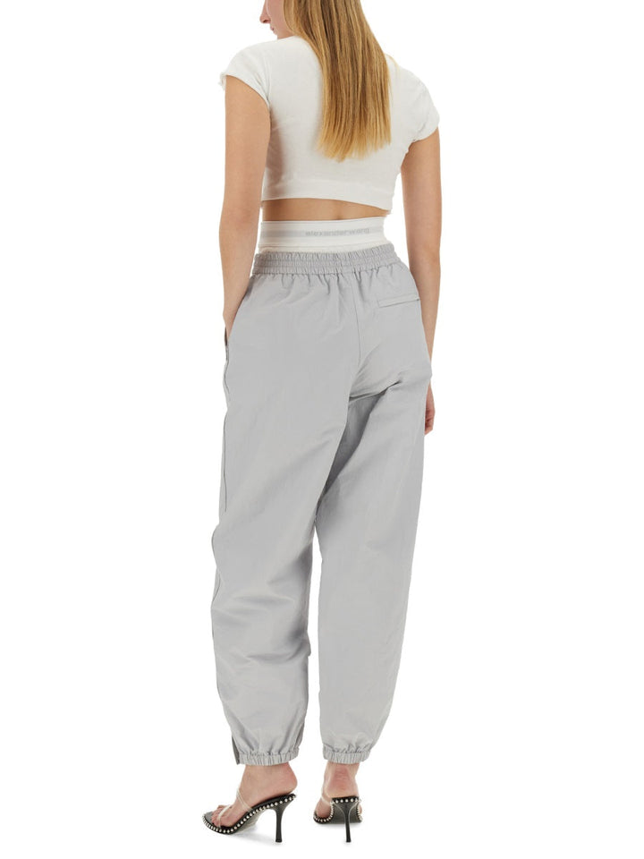 Alexander Wang Women Sports Pants With Integrated Underwear