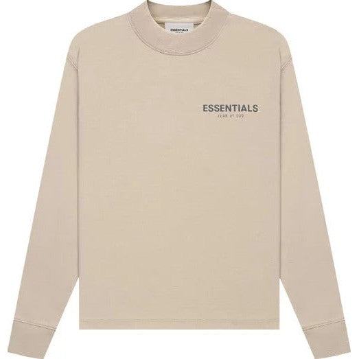 Fear of God Essentials Kids Long-Sleeve Tee "Tan"