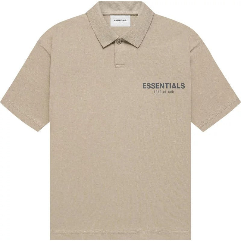 Fear of God Essentials Kids Short-Sleeve Polo 'TAN'