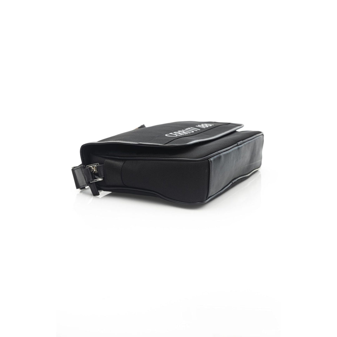 Cerruti 1881 men's black Crossbody Bags