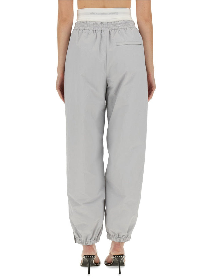 Alexander Wang Women Sports Pants With Integrated Underwear