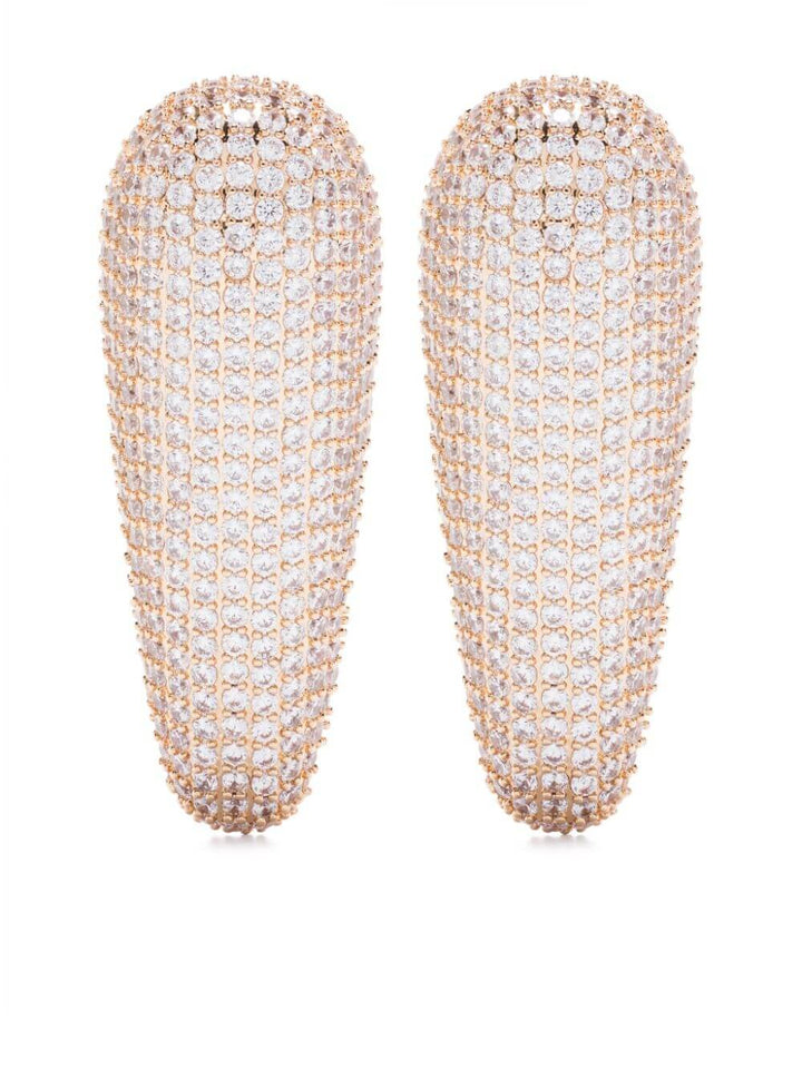 Self-Portrait Women Earrings With Crystals