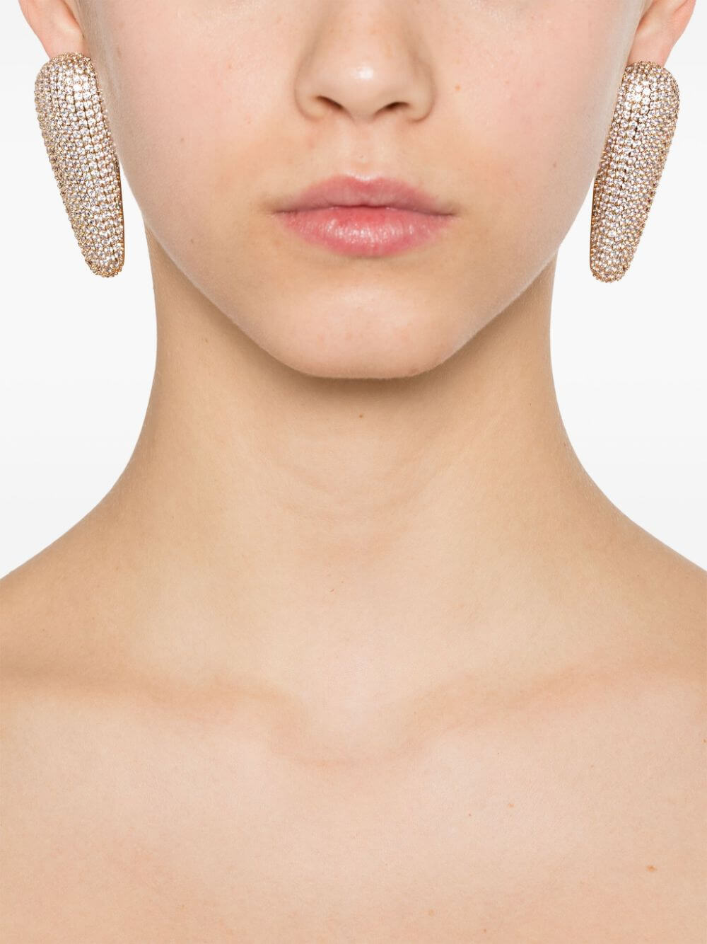 Self-Portrait Women Earrings With Crystals