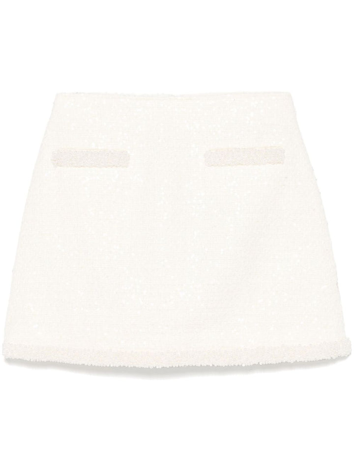 Self-Portrait Women Miniskirt With Decoration