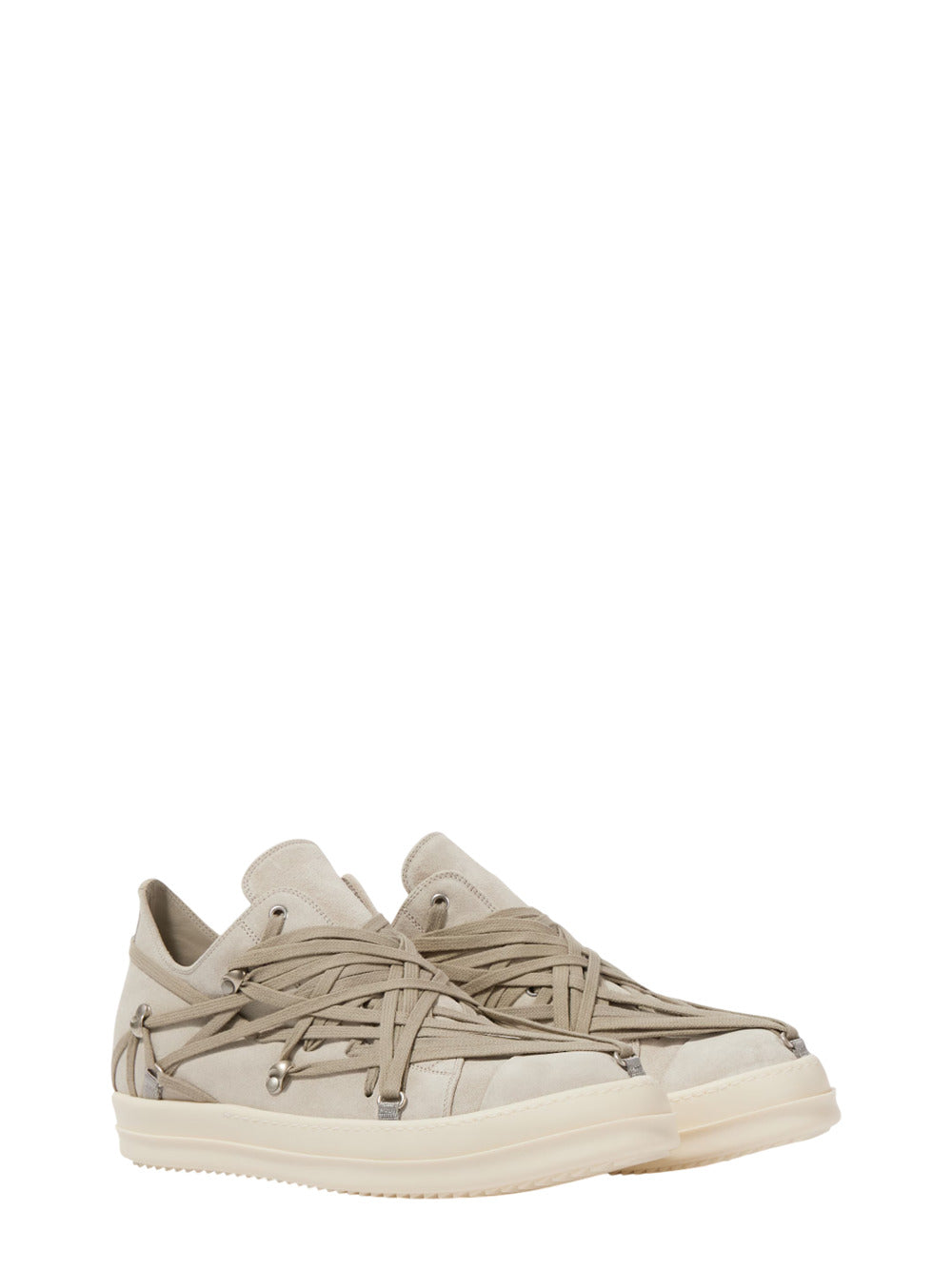 Rick Owens Women Megalace Sneakers In Suede