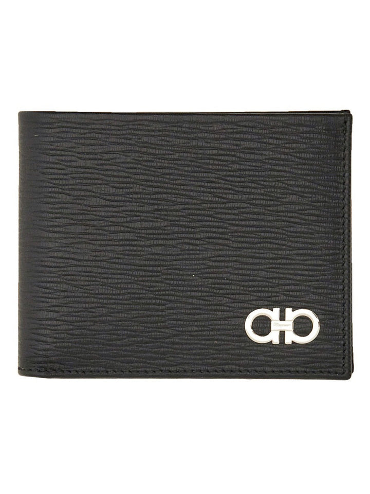 Ferragamo Men "Hooks" Wallet