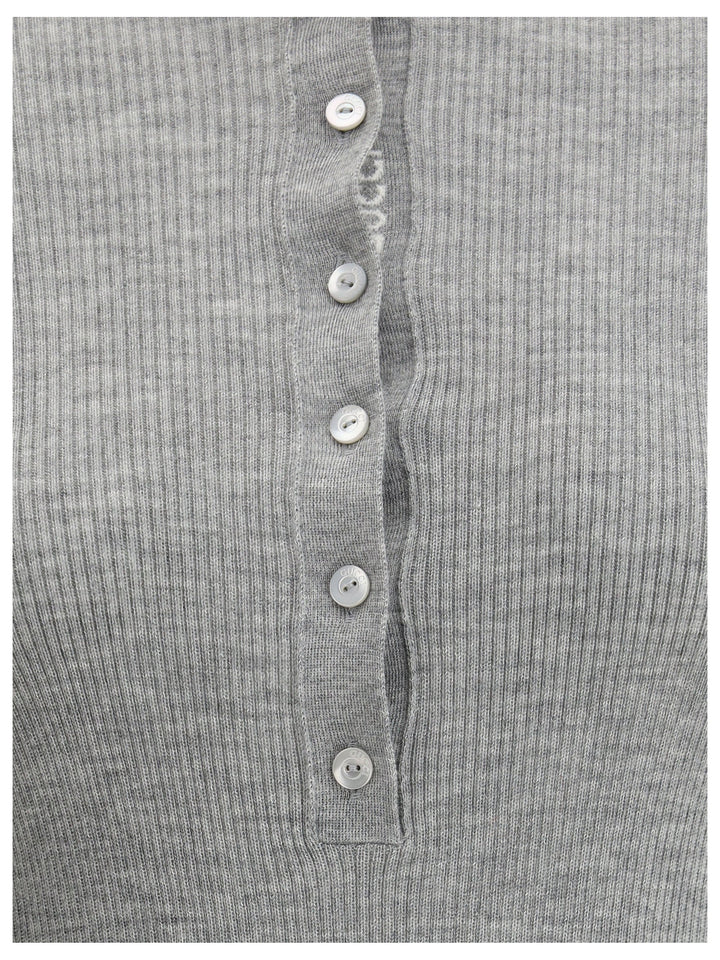 Gucci Women Cashmere Polo Shirt