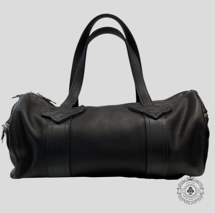 Chrome Hearts Mini Fleur Duffle Bag in Black