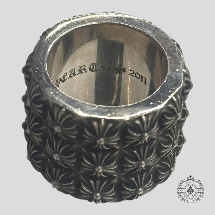 Chrome Hearts Pete Punk Triple Stack Ring
