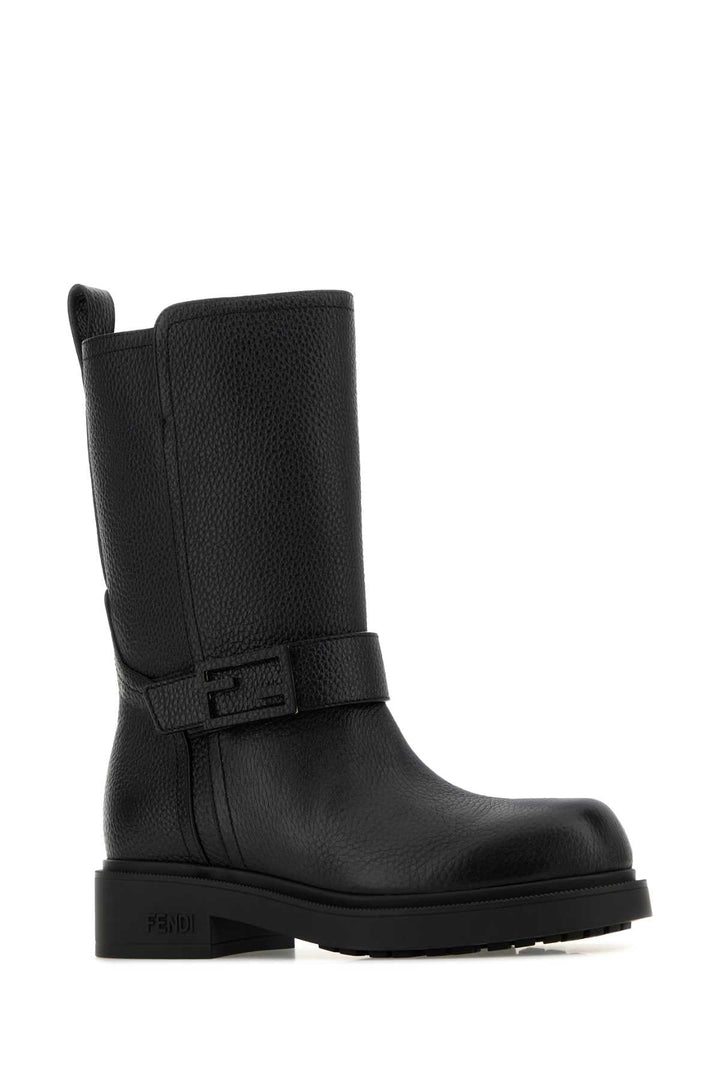FENDI Mini Leather Filo Boots for Women